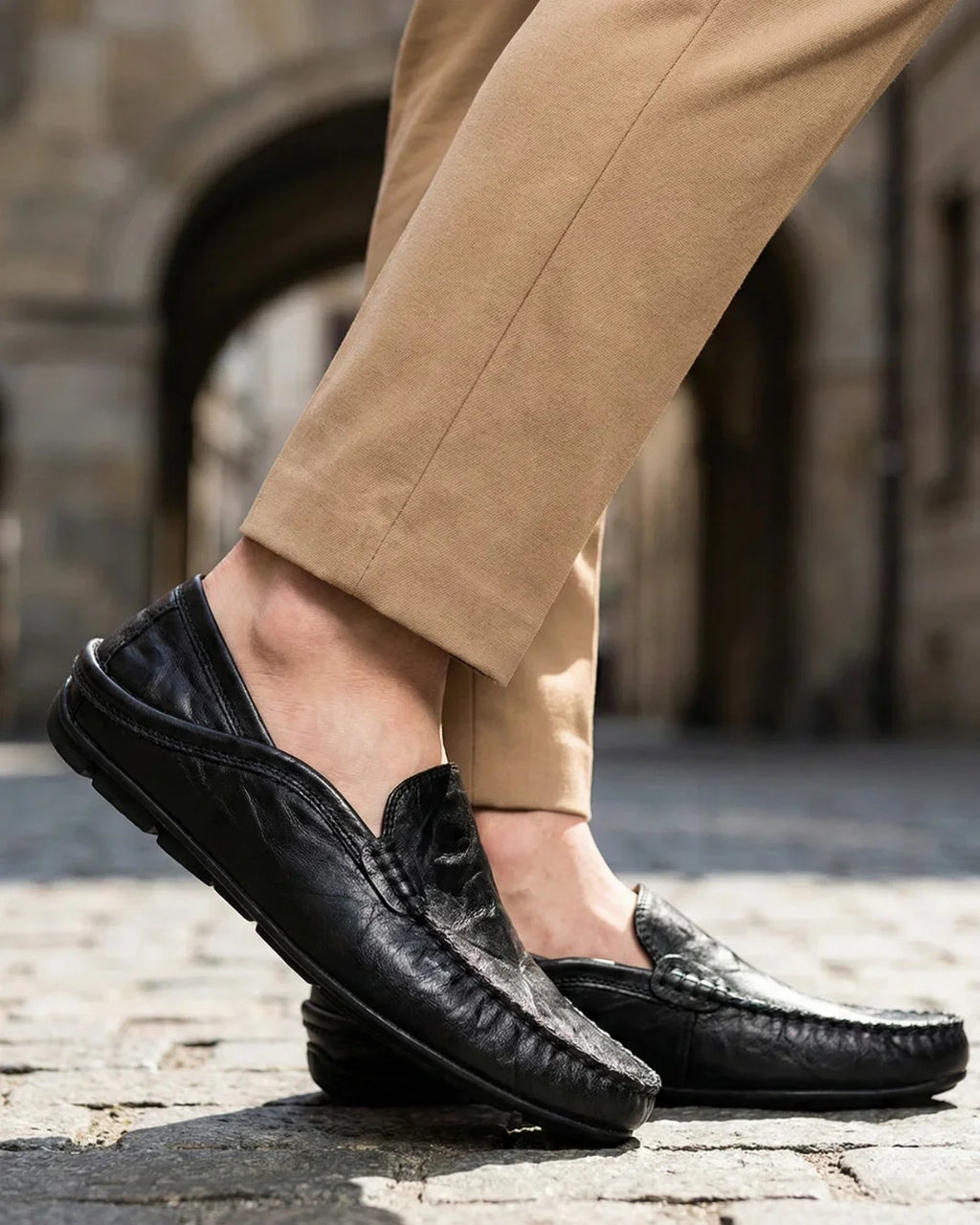 Mateo | Mocasines de piel