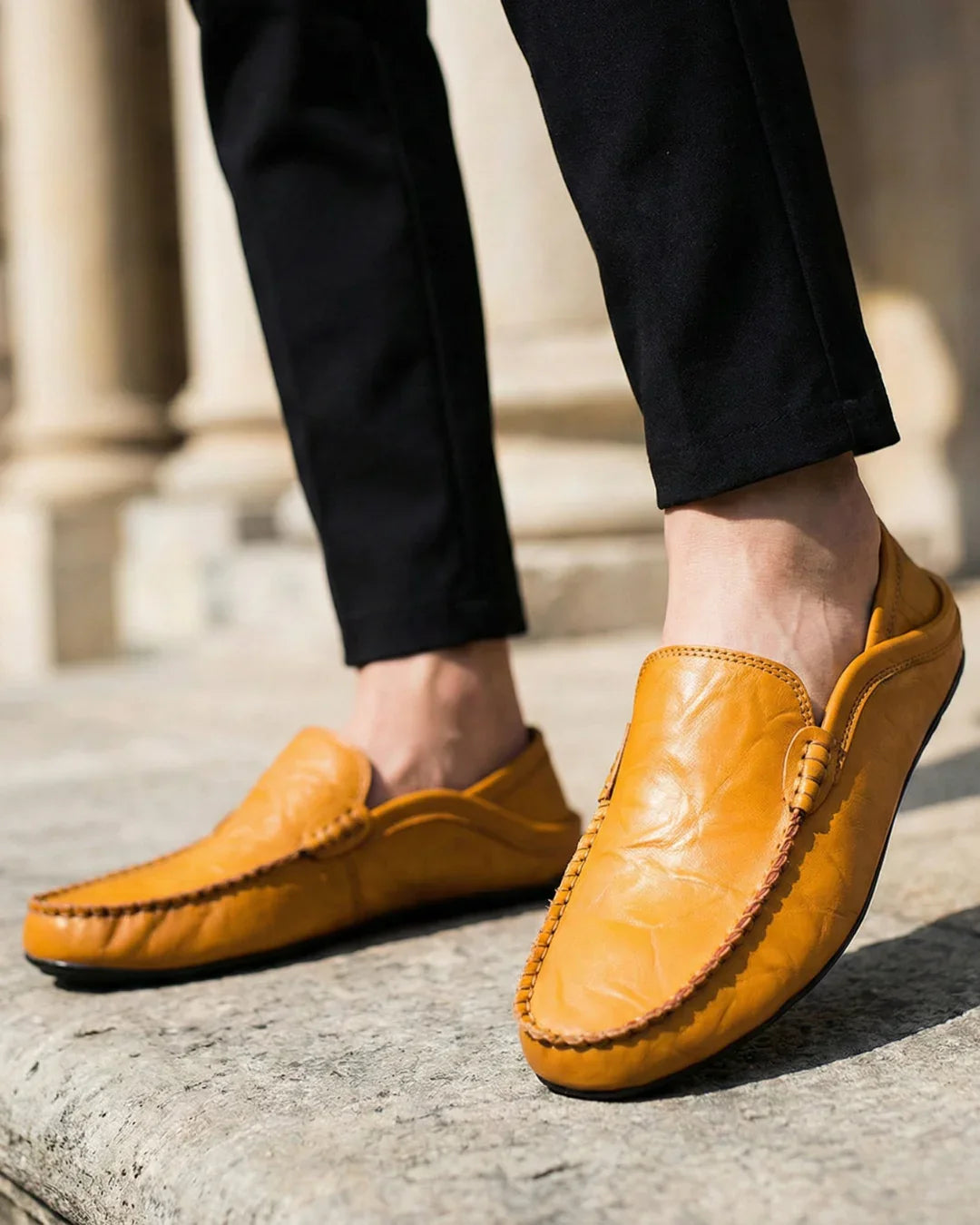 Mateo | Mocasines de piel