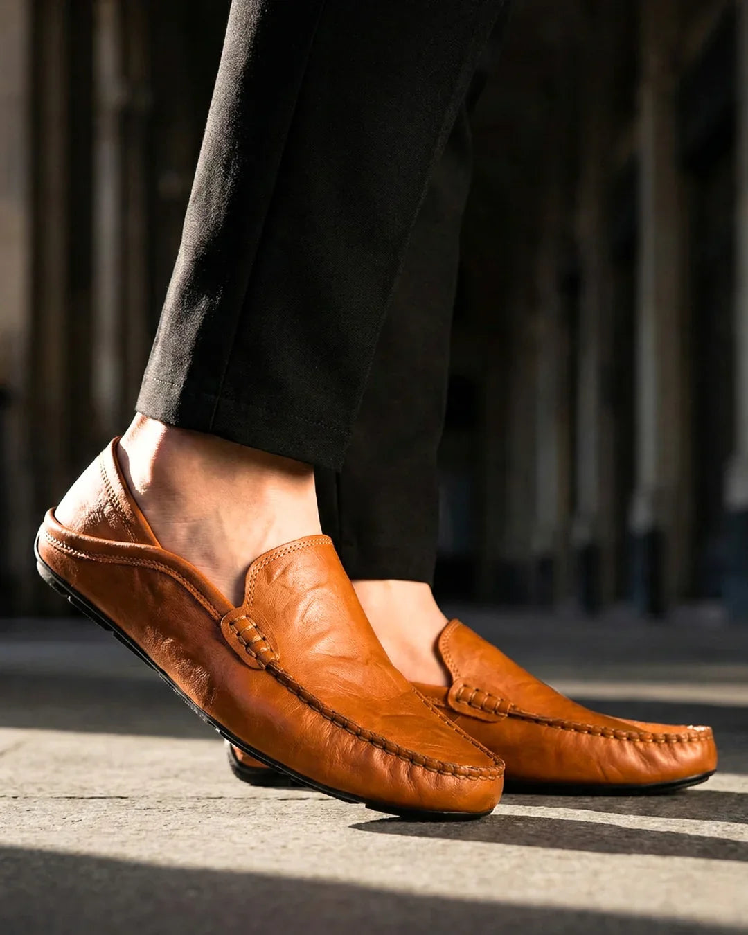 Mateo | Mocasines de piel