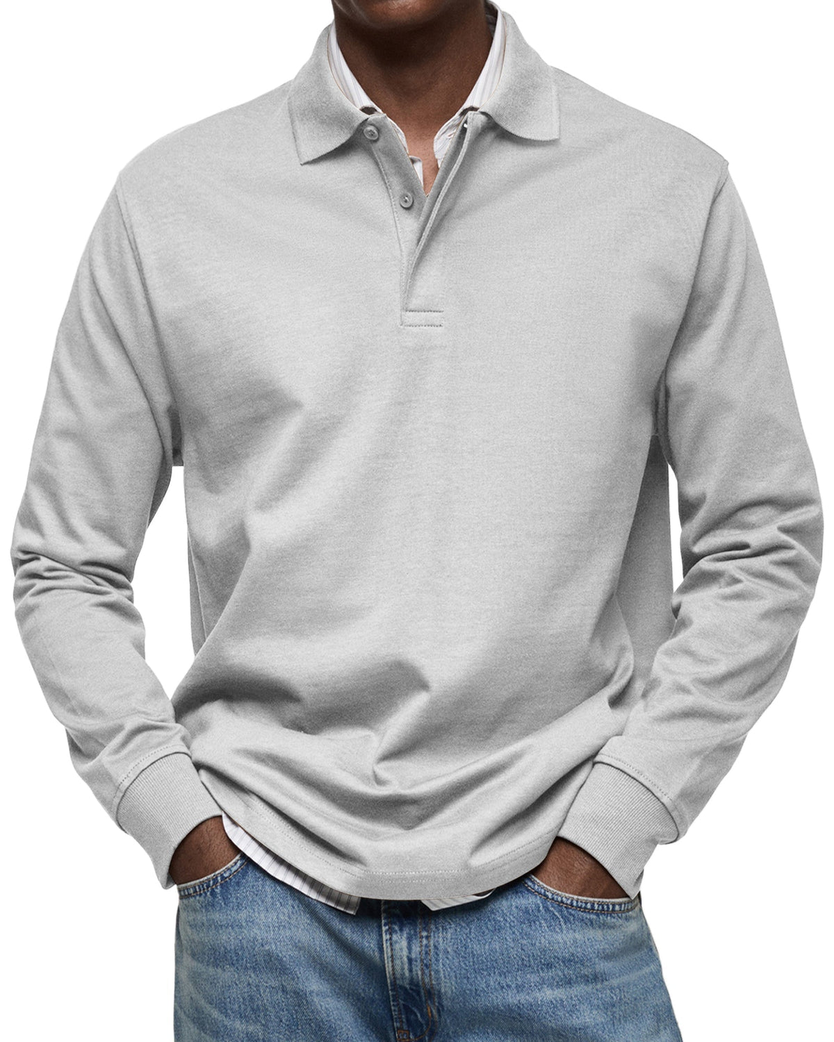 CARLO | Polo de manga larga lujoso