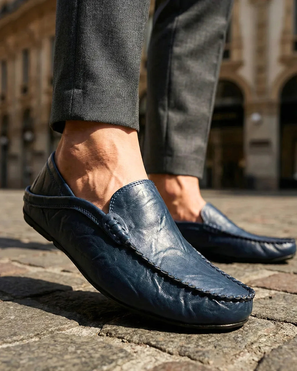 Mateo | Mocasines de piel