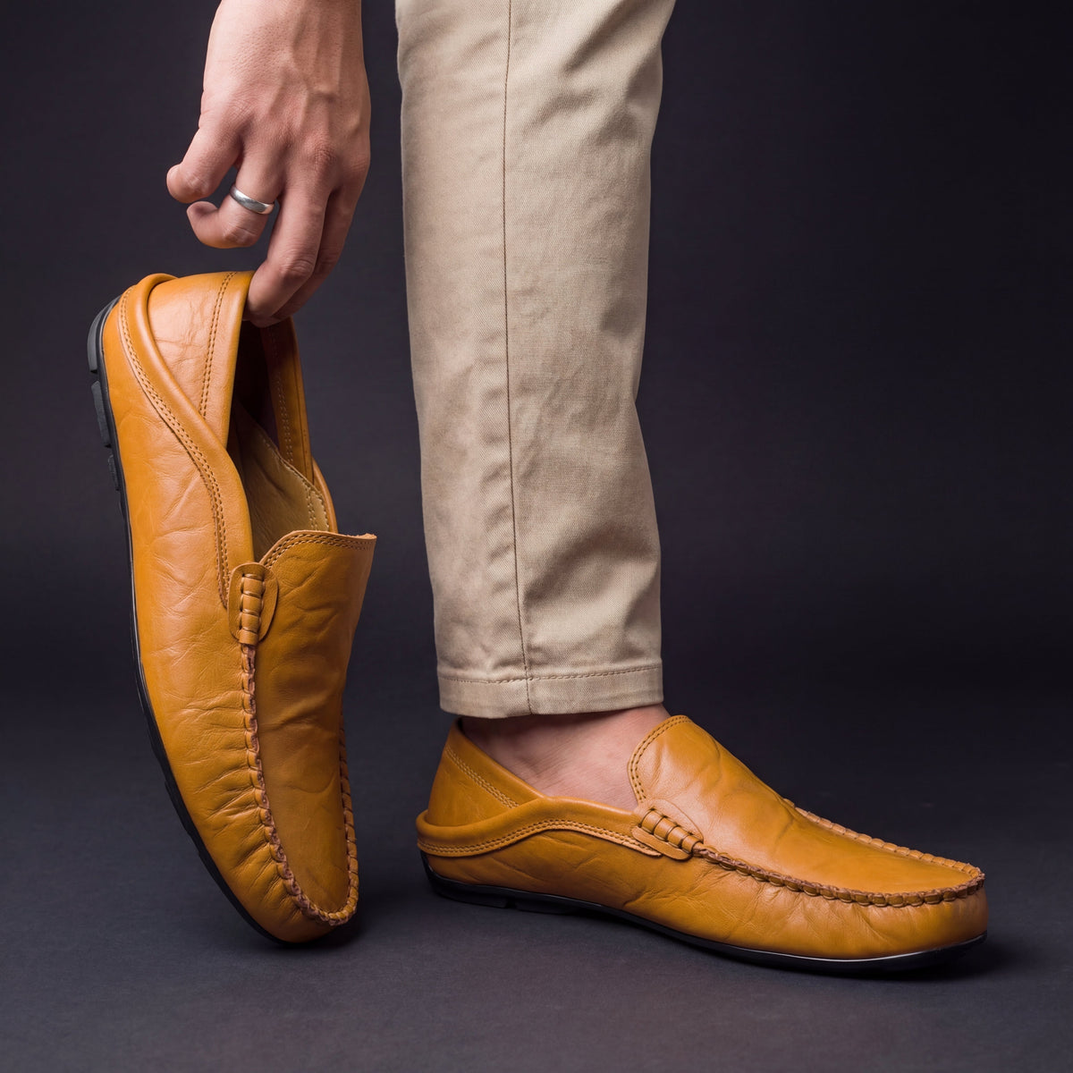 Mateo | Mocasines de piel