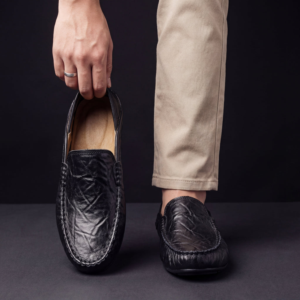 Mateo | Mocasines de piel