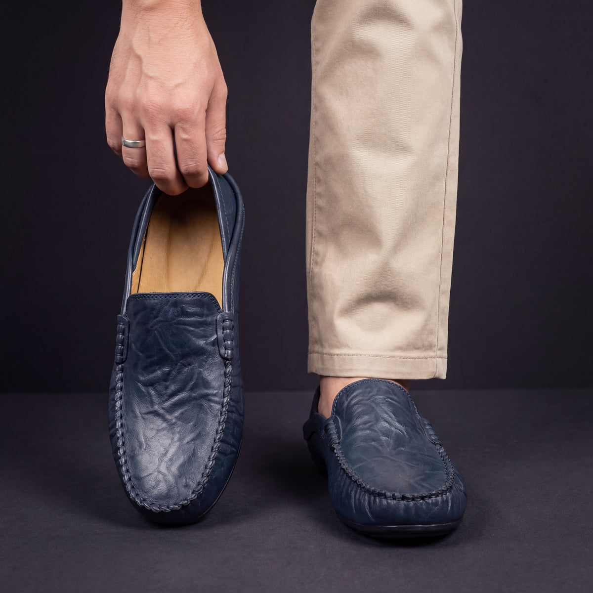 Mateo | Mocasines de piel