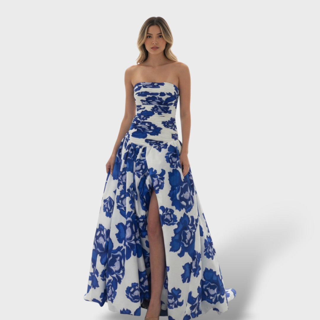 Gemma | Vestido Maxi Floral Elegante Mujer